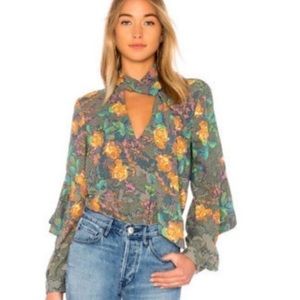 BCBG MaxAzaria blouse. Size large